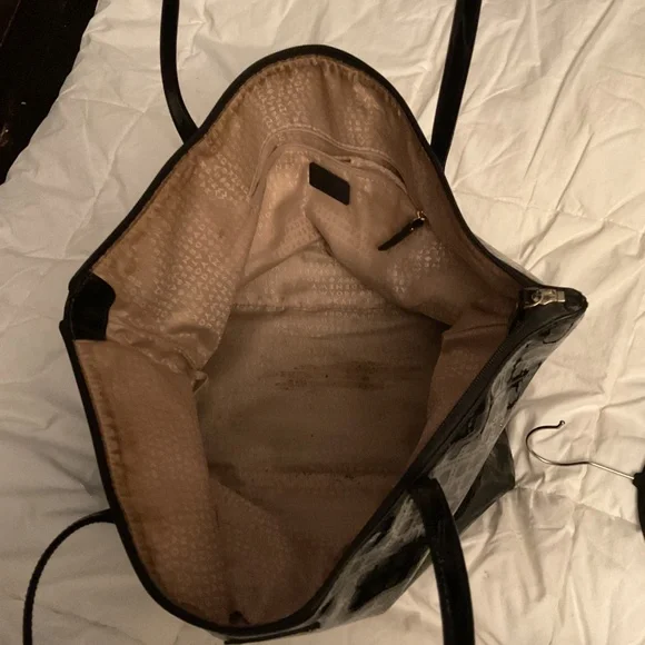 Kate SPADE PATENT LEATHER TOTE shoulder handbag - Picture 4 of 8